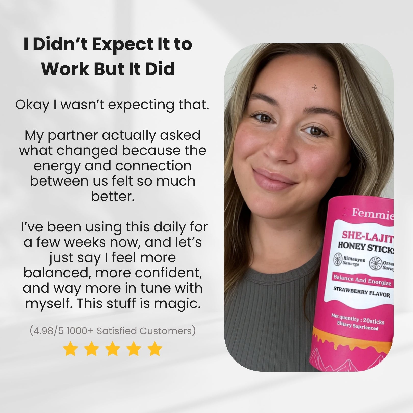 Herself Again | She-Lajit Honey Packs