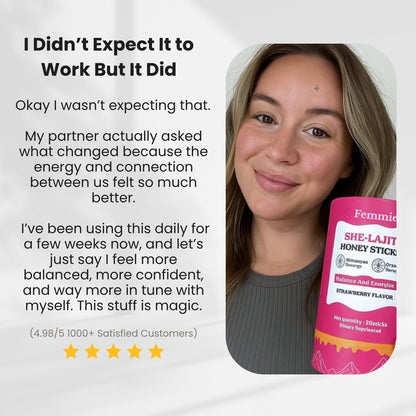 Herself Again | She-Lajit Honey Packs