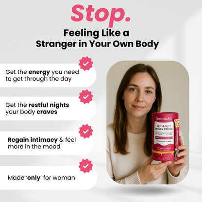 Herself Again | She-Lajit Honey Packs